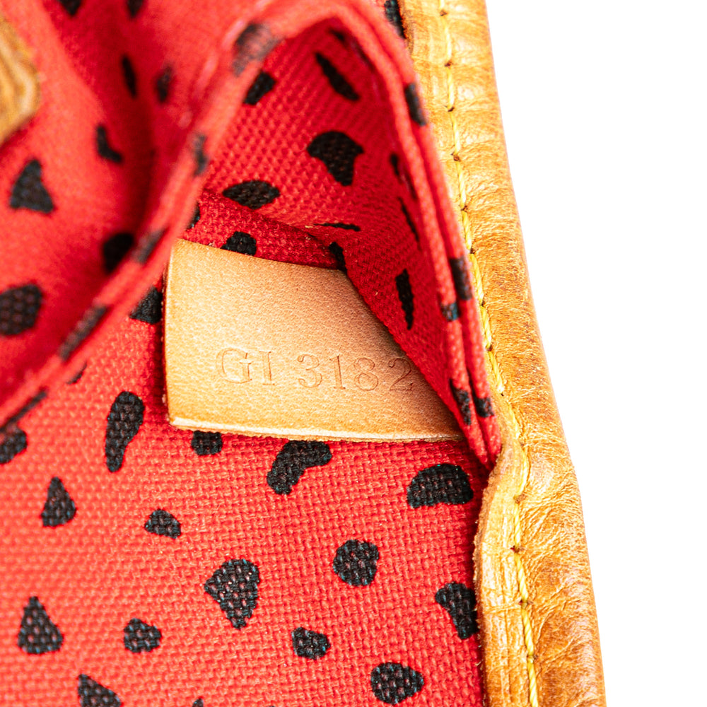 Louis Vuitton Yayoi Kusama Monogram Neverfull MM Red