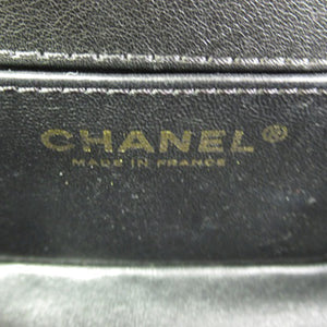 Chanel Small Lambskin Boy Top Handle Black