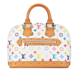 Louis Vuitton Monogram Multicolore Alma PM White