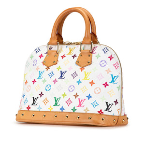 Louis Vuitton Monogram Multicolore Alma PM White