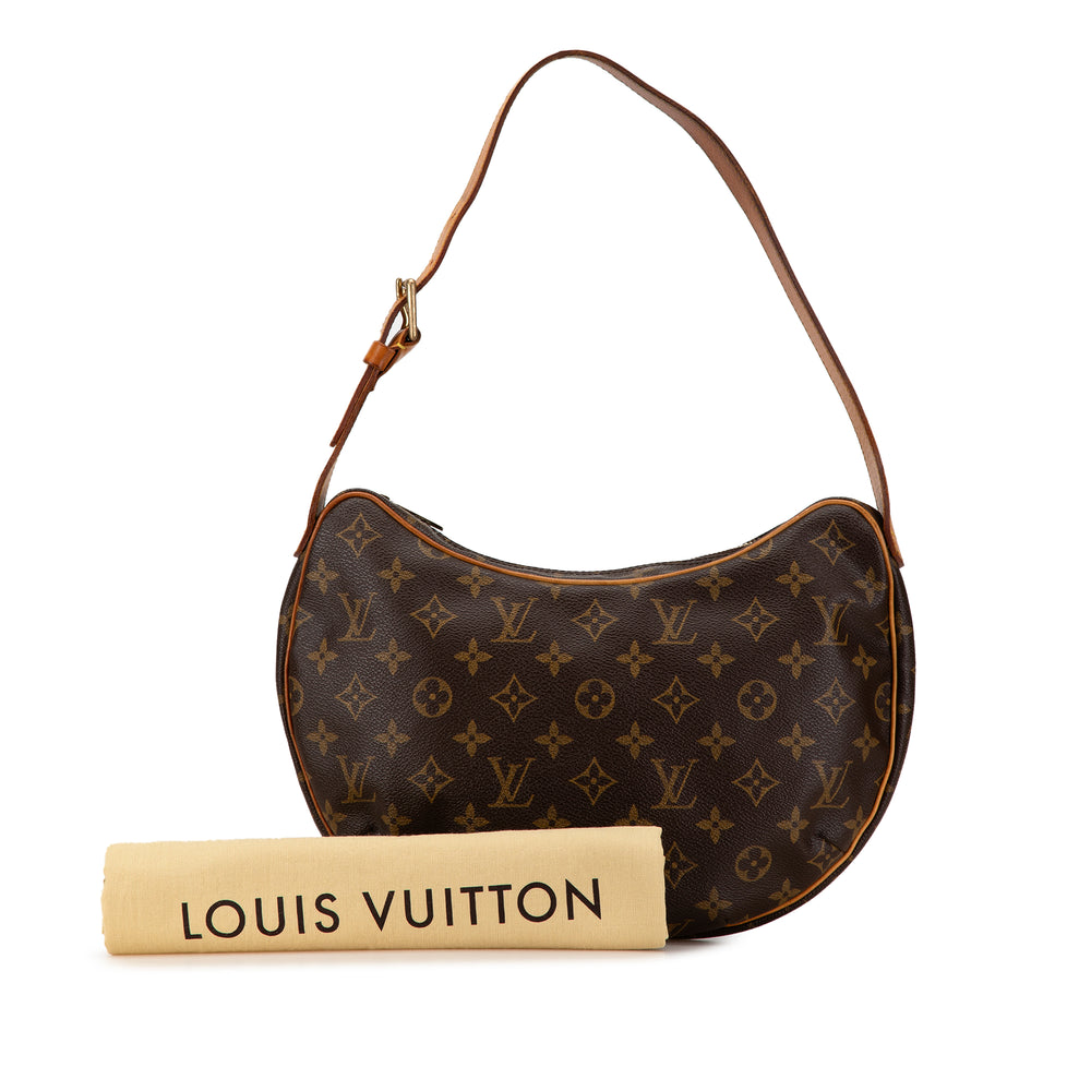 Louis Vuitton Monogram Croissant MM Brown