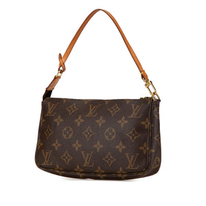 Louis Vuitton Monogram Pochette Accessoires Brown