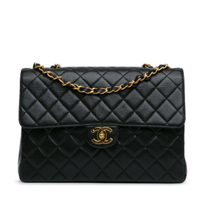 Chanel Jumbo Classic Lambskin Single Flap Black