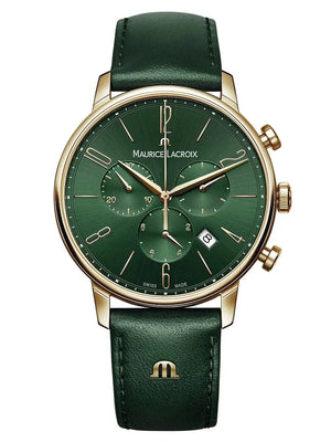 Maurice Lacroix Eliros 40 Chrono - PVD Green - Leather